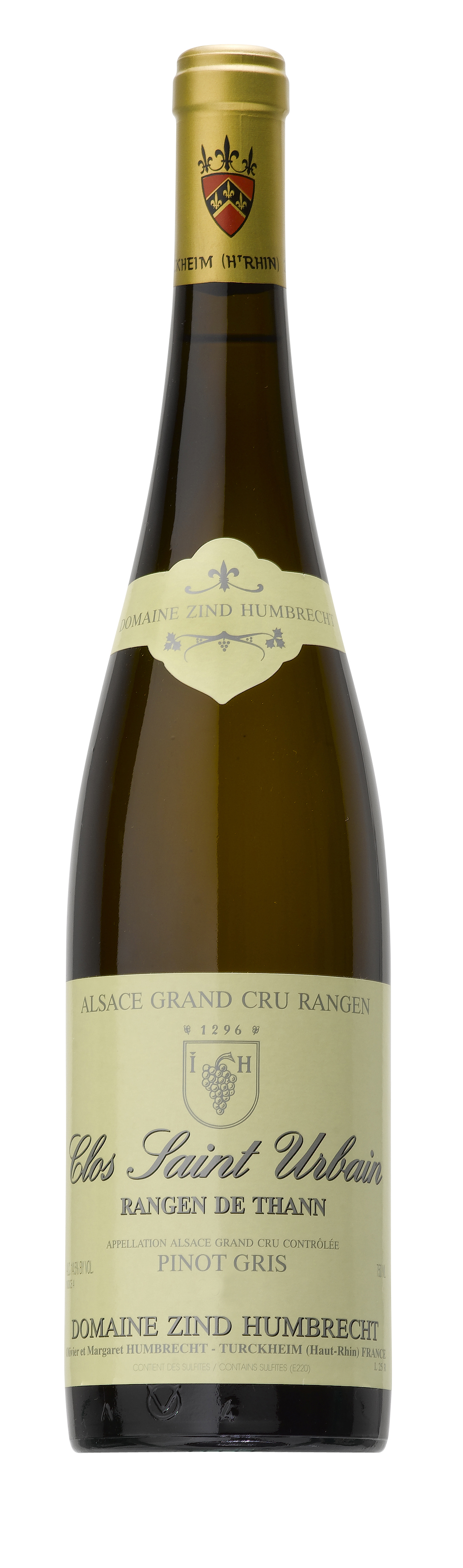 Pinot Gris Rangen de Thann Clos St. Urbain Grand Cru 2019
